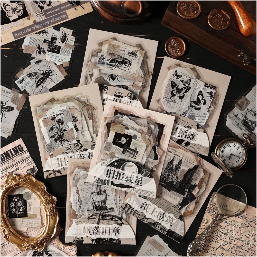 Dark Phantom PET Sticker Pack 6 Designs 15 Pcs - ViktaShop