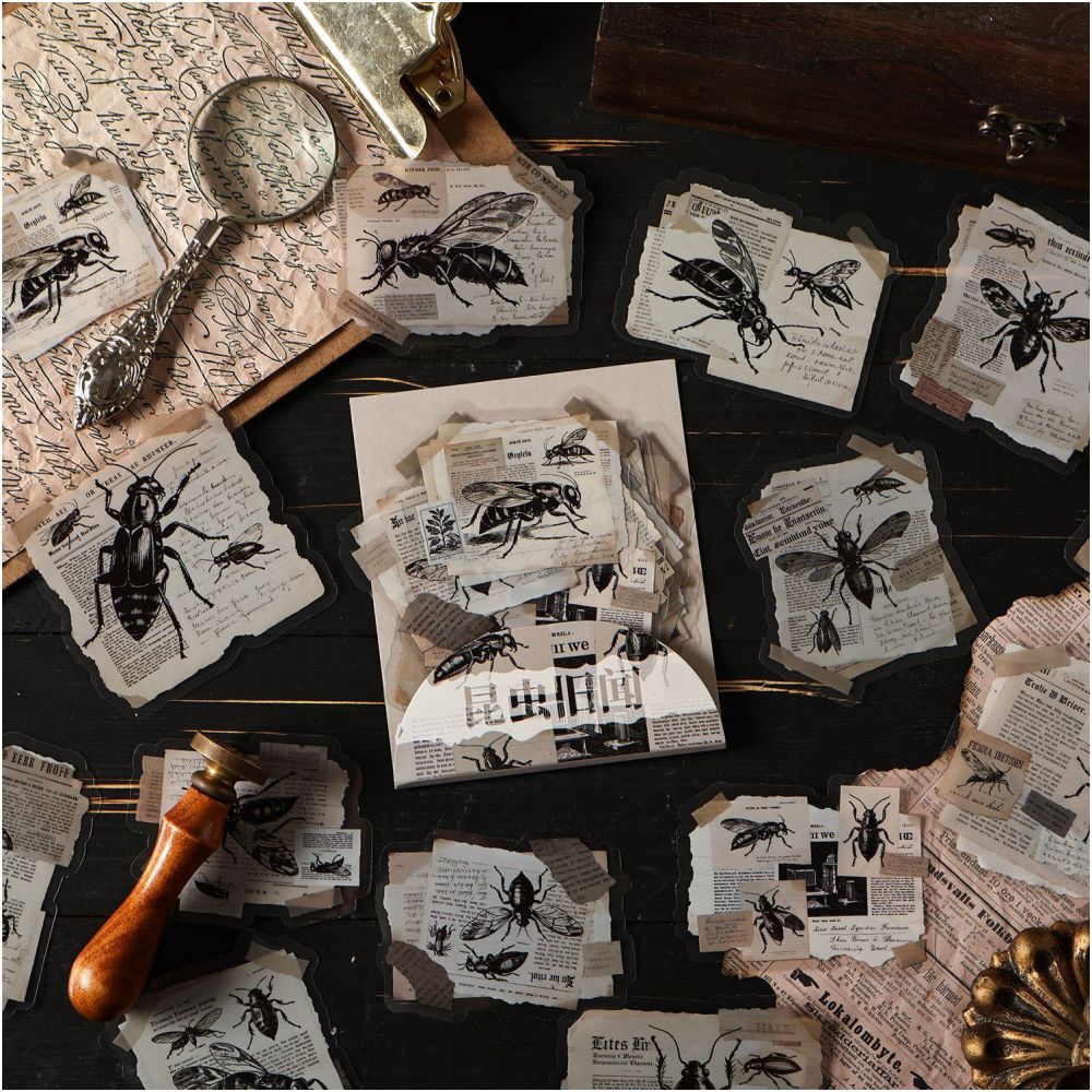 Dark Phantom PET Sticker Pack 6 Designs 15 Pcs - ViktaShop