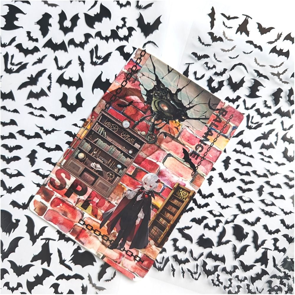 DIY Bat Pet Stickers 1 Sheet - ViktaShop