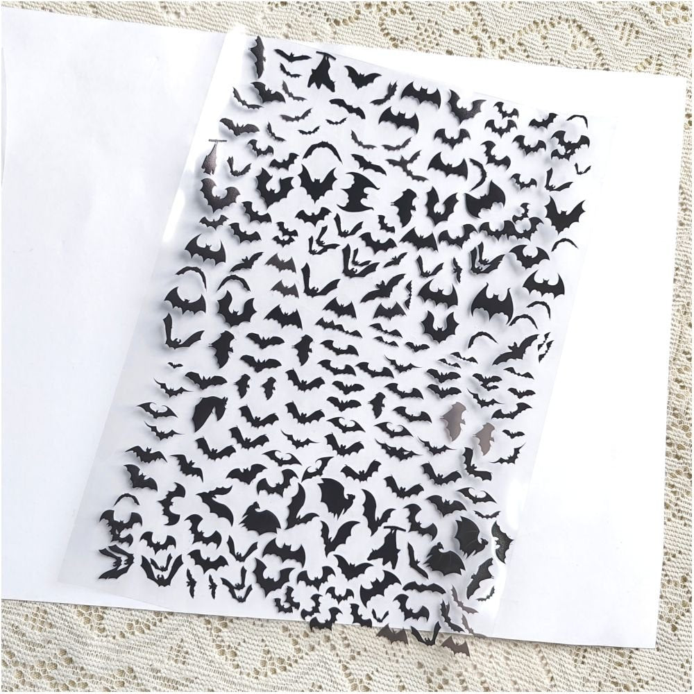 DIY Bat Pet Stickers 1 Sheet - ViktaShop