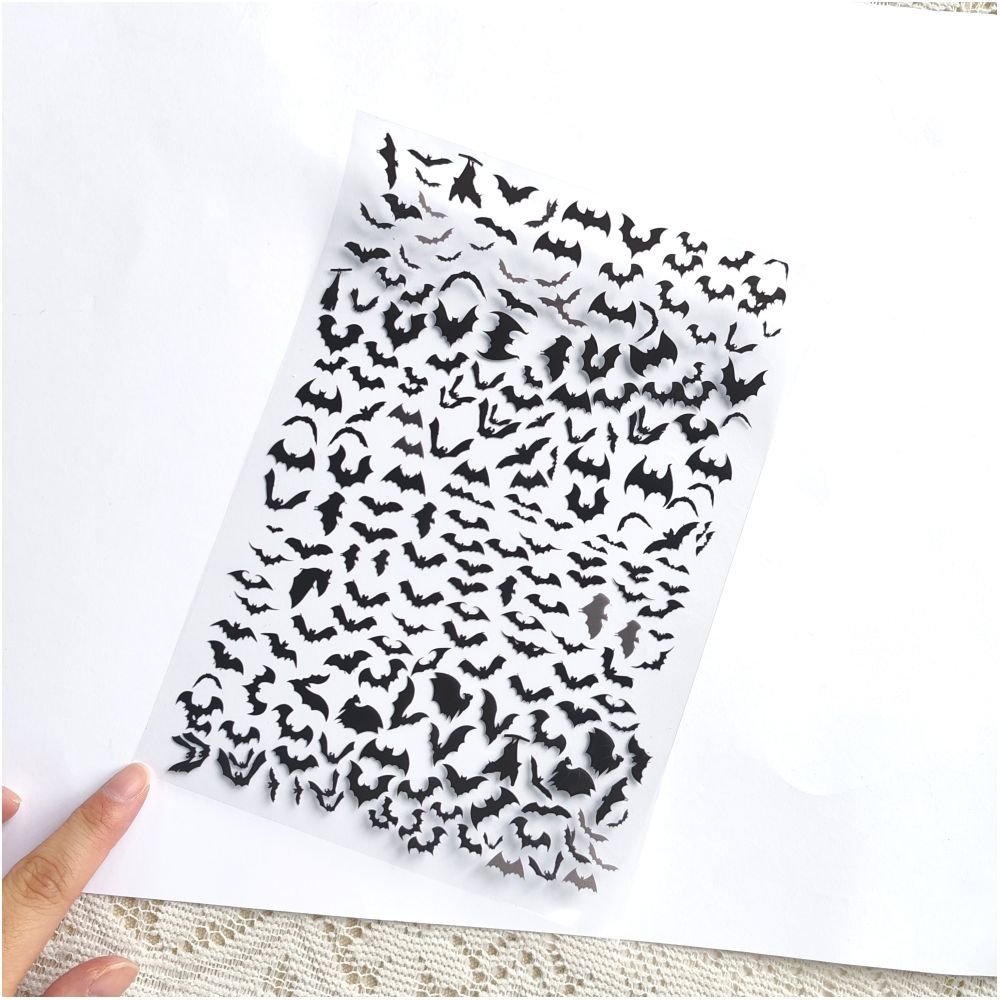 DIY Bat Pet Stickers 1 Sheet - ViktaShop