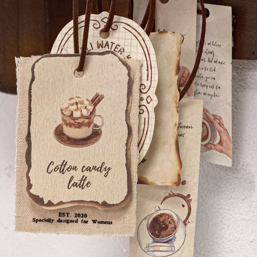 Double Pack Vintage Sticky Notes 4 Styles 10 Sheets - ViktaShop