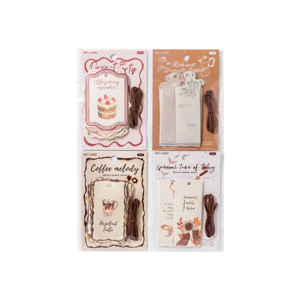 Double Pack Vintage Sticky Notes 4 Styles 10 Sheets - ViktaShop
