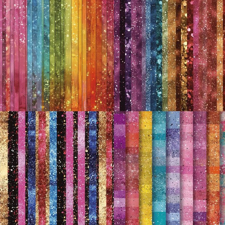 Eclat background material paper 24 Sheets - ViktaShop