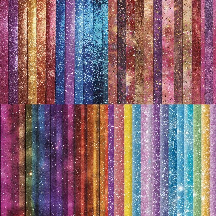 Eclat background material paper 24 Sheets - ViktaShop