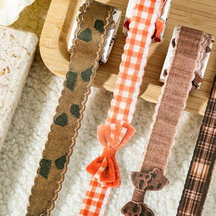 Elegant Series Vintage Paper Tape 2.5cm x 2m 6 Styles - ViktaShop