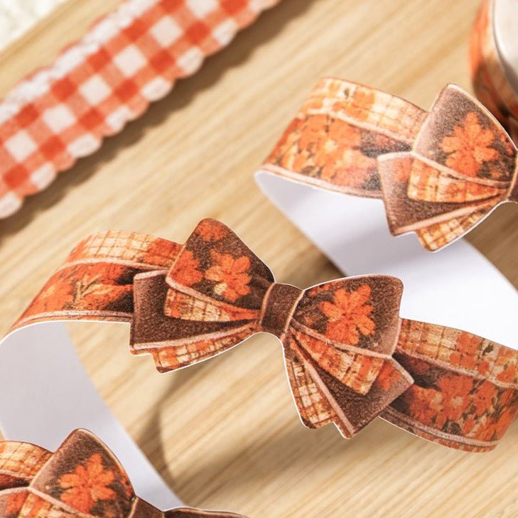 Elegant Series Vintage Paper Tape 2.5cm x 2m 6 Styles - ViktaShop