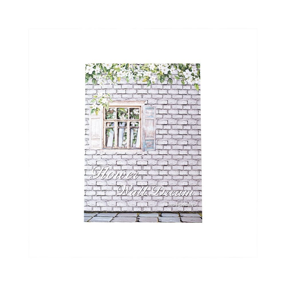 Flower Wall Landscaping Theme Paper Kit 6Types 30 Pcs - ViktaShop