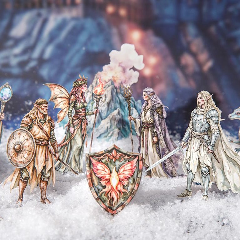 Guardian s Pact Series Character Paper Stickers 6 Styles 15 Pcs - ViktaShop