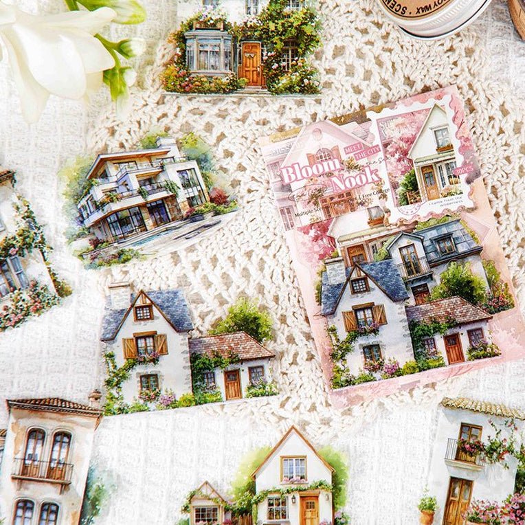 Landscape Collection Series PET Stickers 30 Pcs 6 designs - ViktaShop