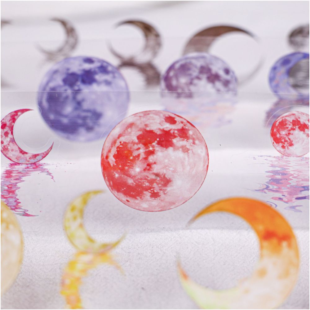 Moonlight Series PET Tape 5cm x 2m 6 Styles - ViktaShop