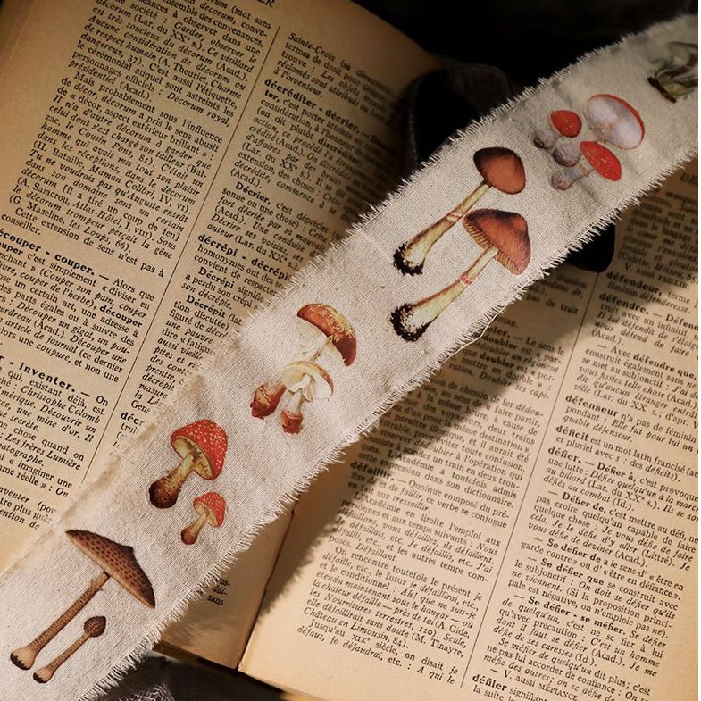 Mushrooms series Transfer Paper Stickers 2 Sheets - ViktaShop