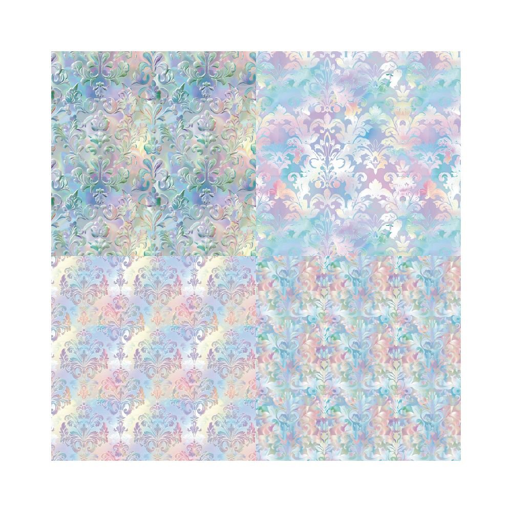Pastel embosed background paper 24 Pcs - ViktaShop