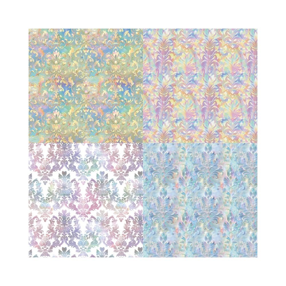 Pastel embosed background paper 24 Pcs - ViktaShop