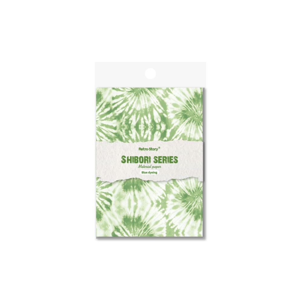 Retro Series Journaling Material Paper 32 sheets 6 designs - ViktaShop