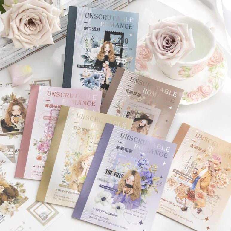 Romance Series Sticker Book 6 Styles 10 Sheets - ViktaShop