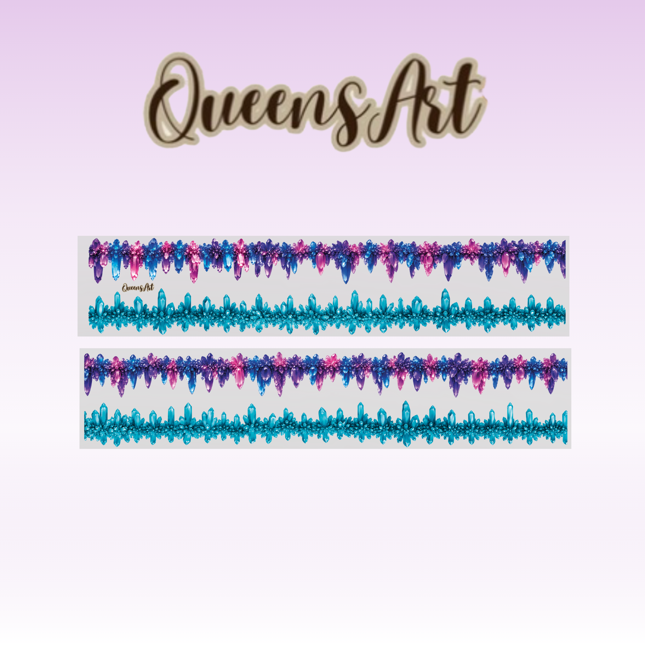 Queens Art Crystals PET Tape 7cm x 1m