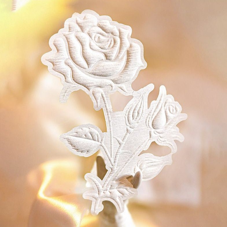 Shadows and Floral Embossed Paper 10 sheet 6 Styles - ViktaShop