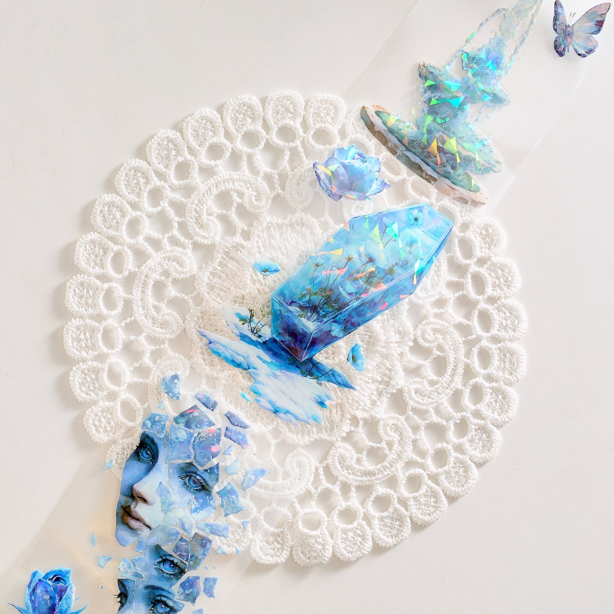 Shiimmer Frozen Souls PET Tape 6cm x 1m - ViktaShop