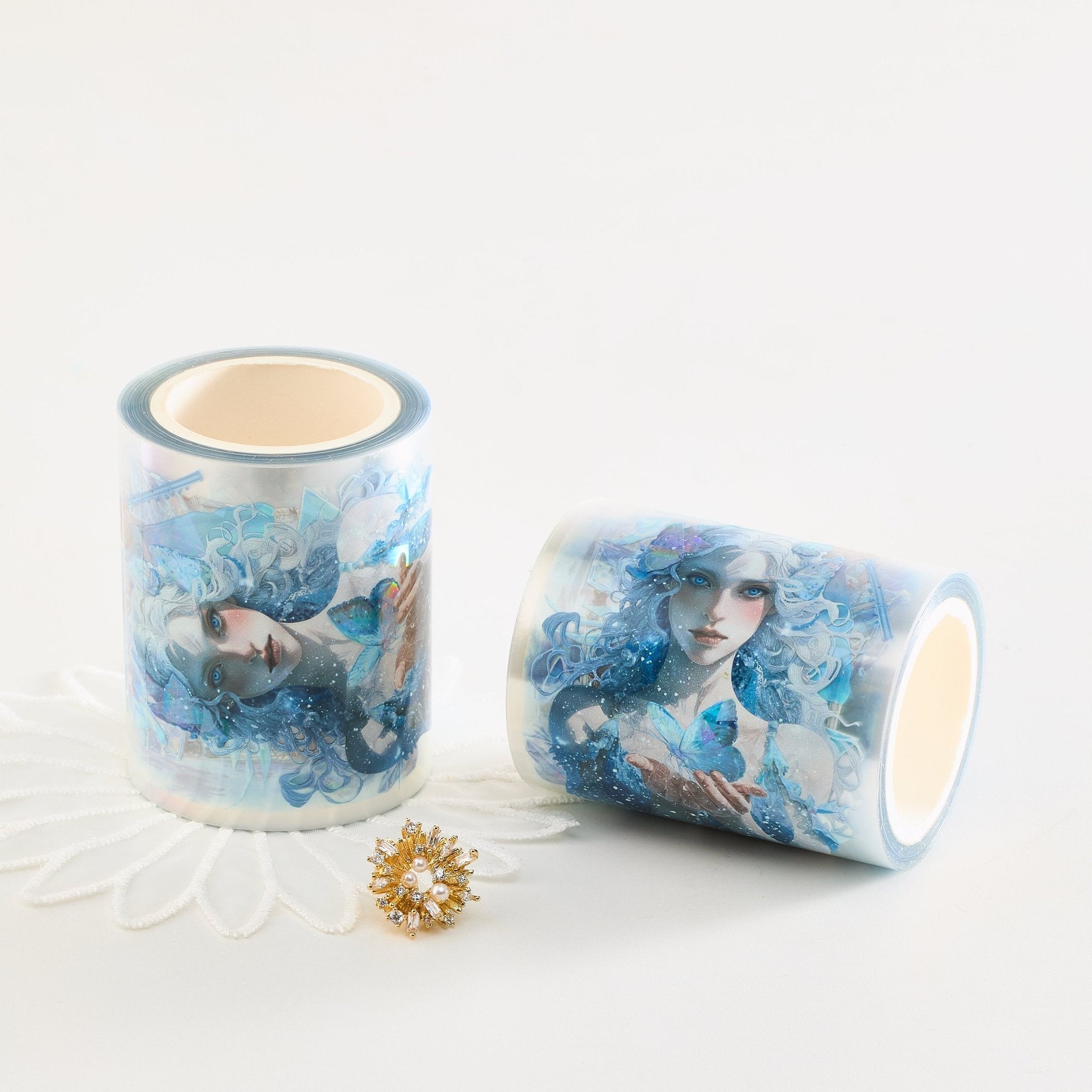 Shiimmer Frozen Souls PET Tape 6cm x 1m - ViktaShop