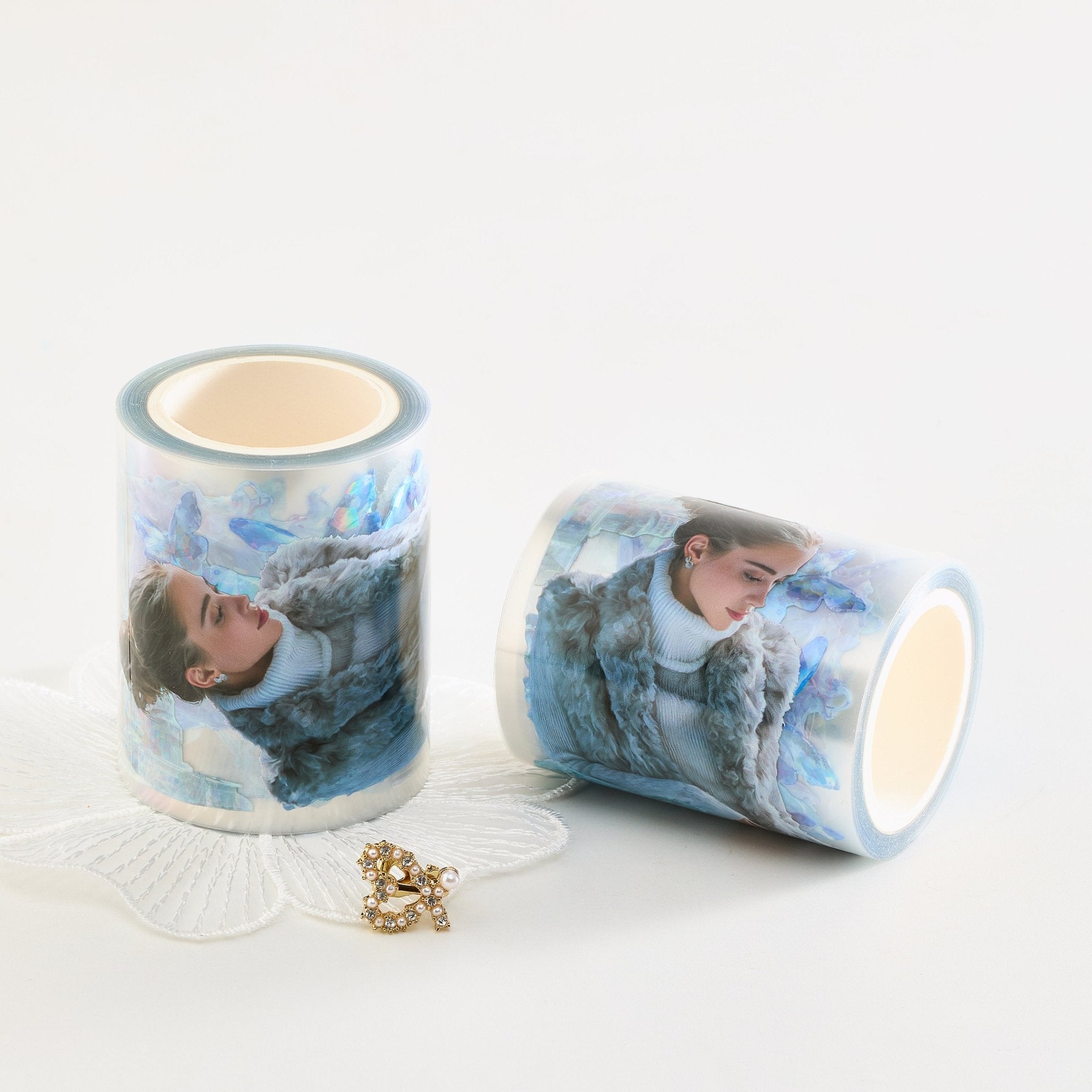 Shiimmer Ice Sculpture Gallery PET Tape Vol.1 6cm x 1m - ViktaShop
