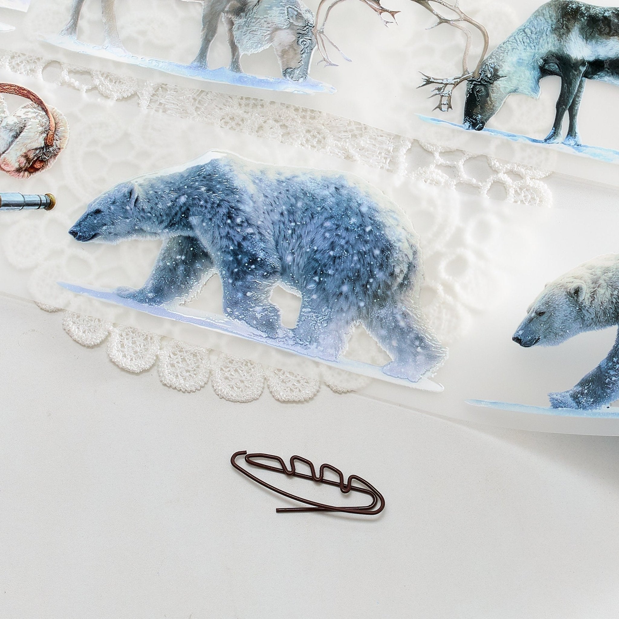 Shiimmer The North Pole Vol.1 PET Tape 6cm x 1m - ViktaShop