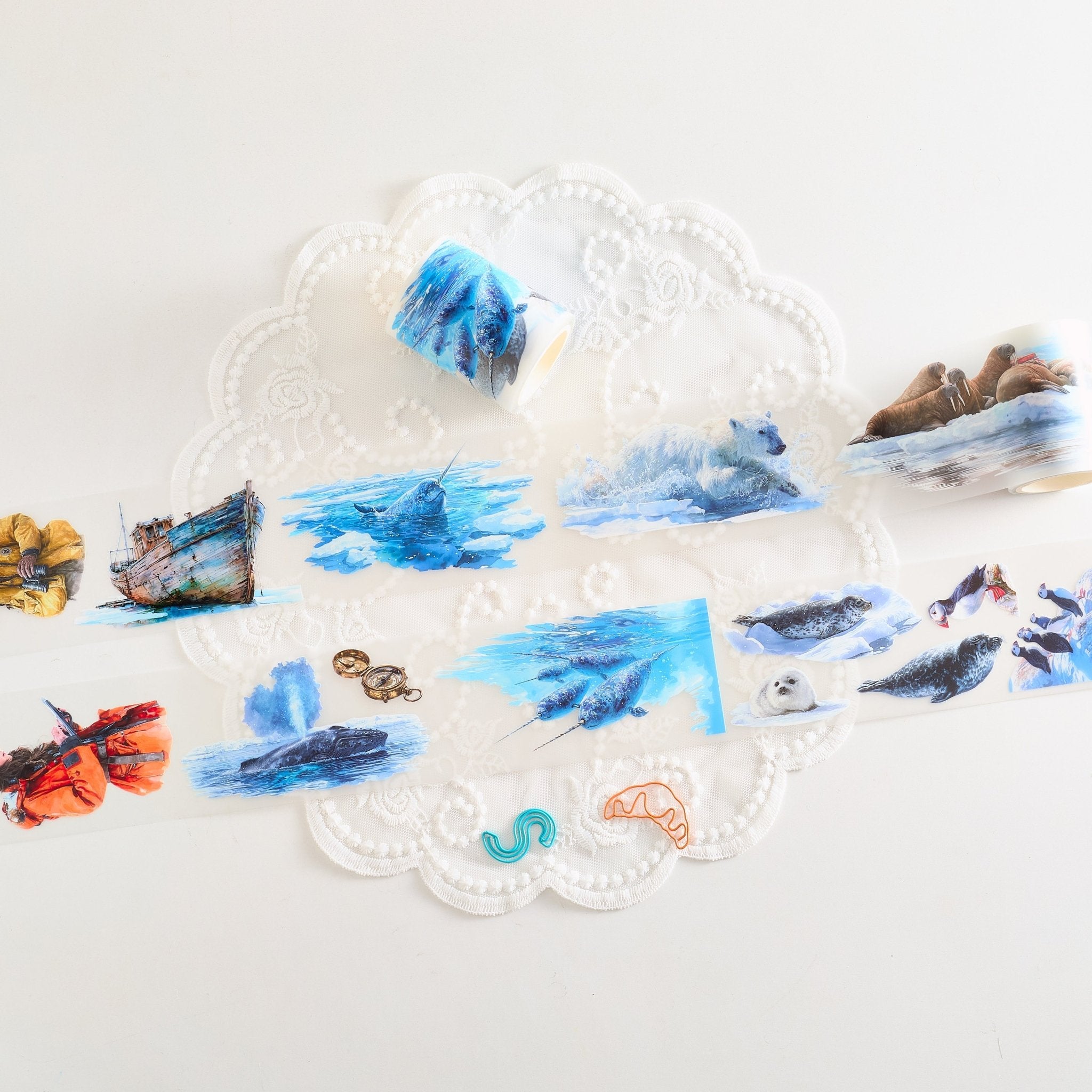 Shiimmer The North Pole Vol.2 PET Tape 6cm x 1m - ViktaShop