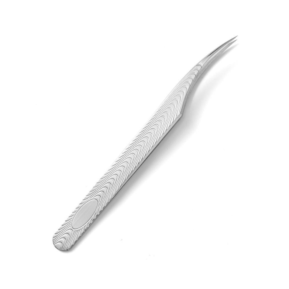 Stainless steel gold feather tweezers - ViktaShop