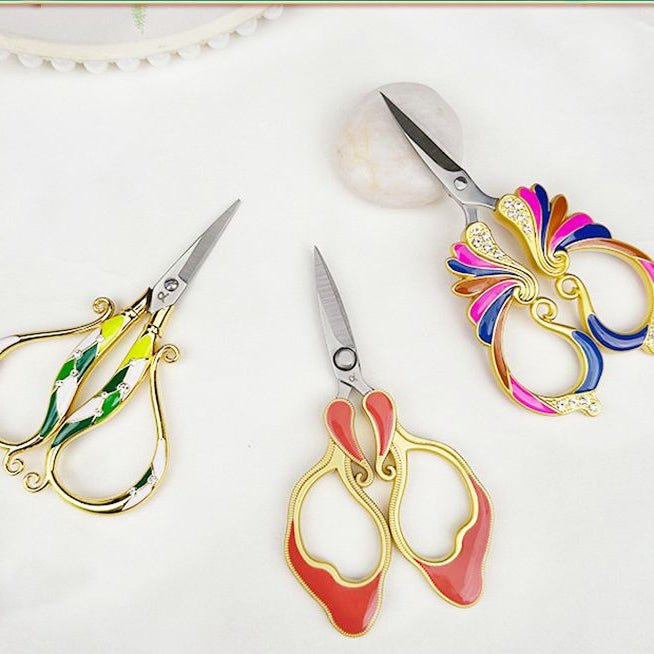 Stainless Steel Paper Cutting Scissors 18 Styles - ViktaShop