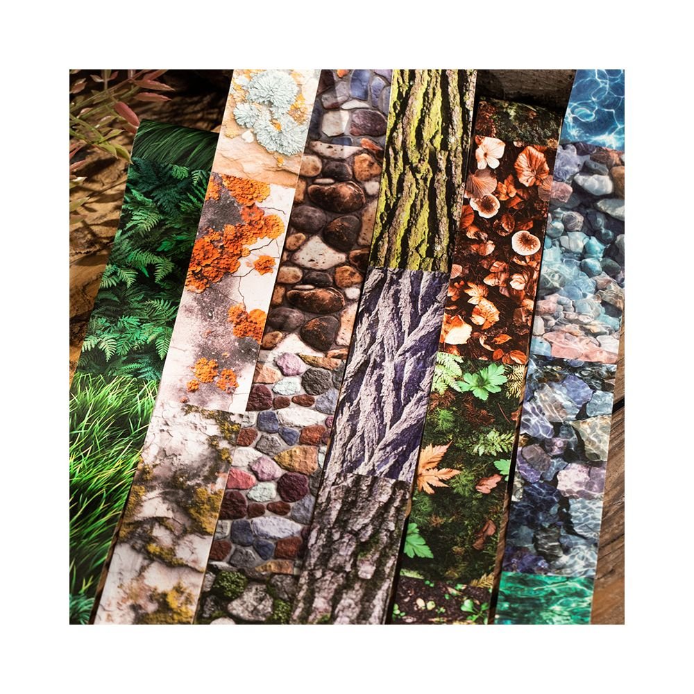 Textured Background Wood series Washi Tape 4cm / 2m - ViktaShop