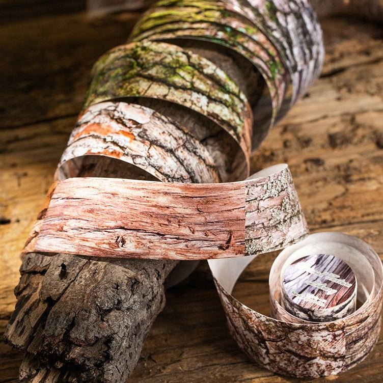 Textured Background Wood series Washi Tape 4cm / 2m - ViktaShop