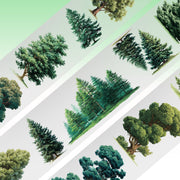 Viktashop coniferous Trees PET Tapes 8cm x 125cm - ViktaShop