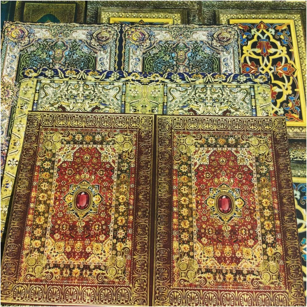 Vintage Baroque Antique Background Paper A5 12 Sheets - ViktaShop