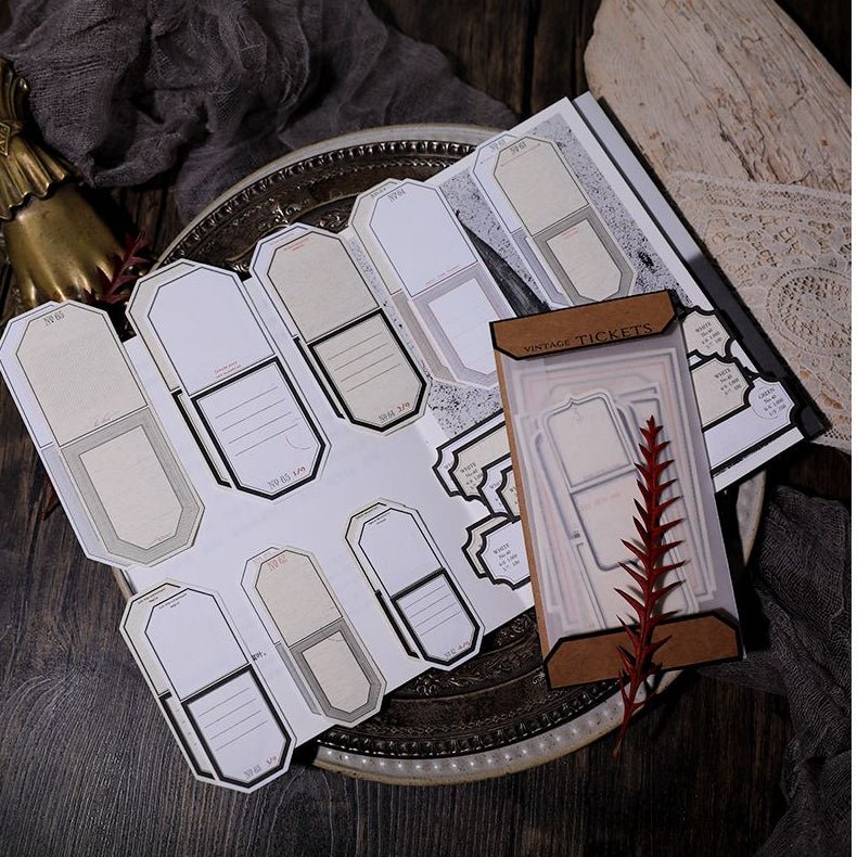 Vintage Light Retro Salt Series Material Paper 2 Types - ViktaShop