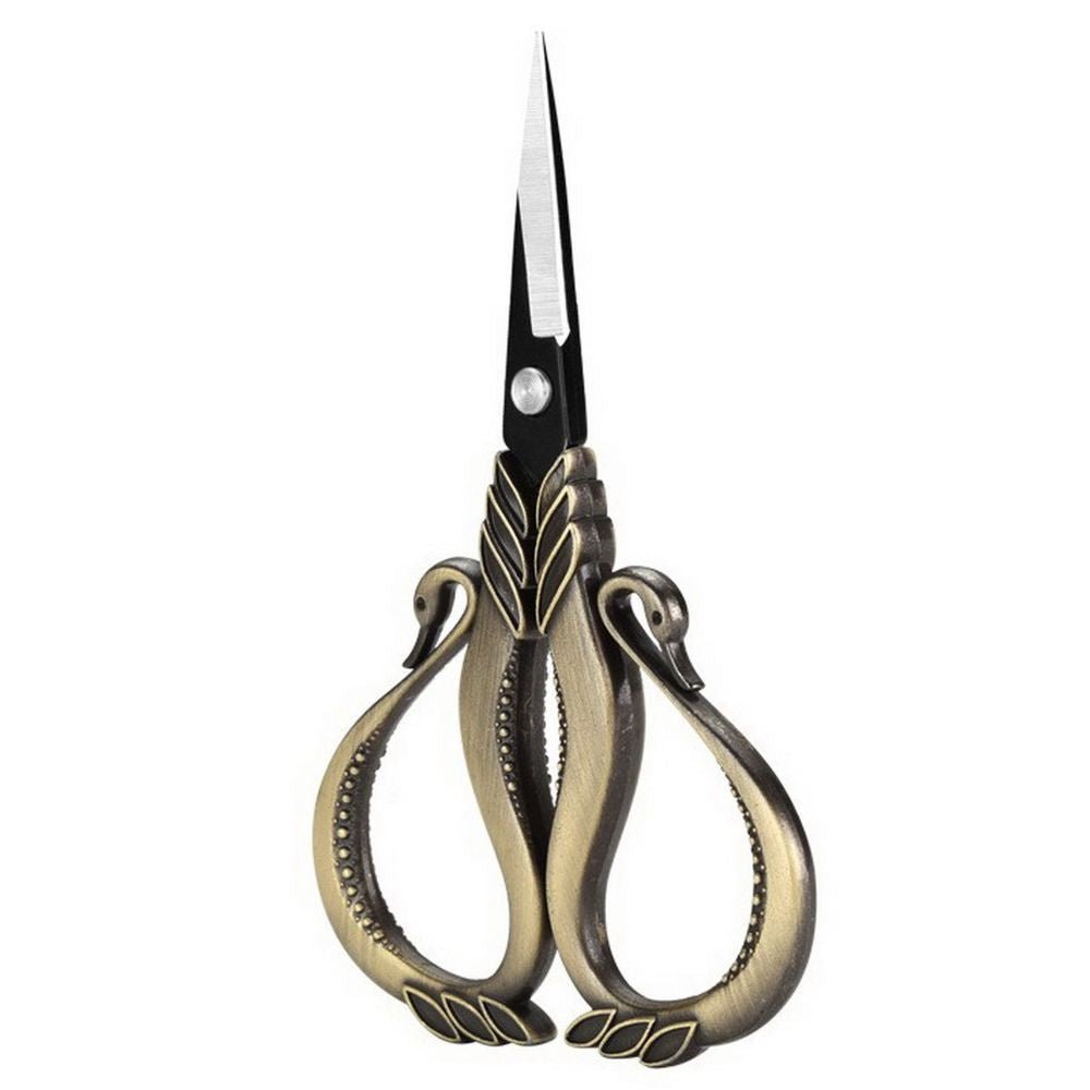 Vintage swan embroidery scissors 6 Styles - ViktaShop