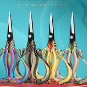 Vintage swan embroidery scissors 6 Styles - ViktaShop
