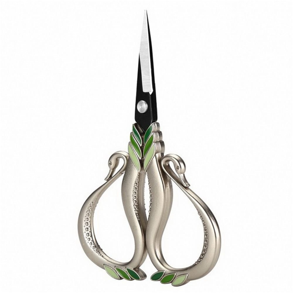 Vintage swan embroidery scissors 6 Styles - ViktaShop