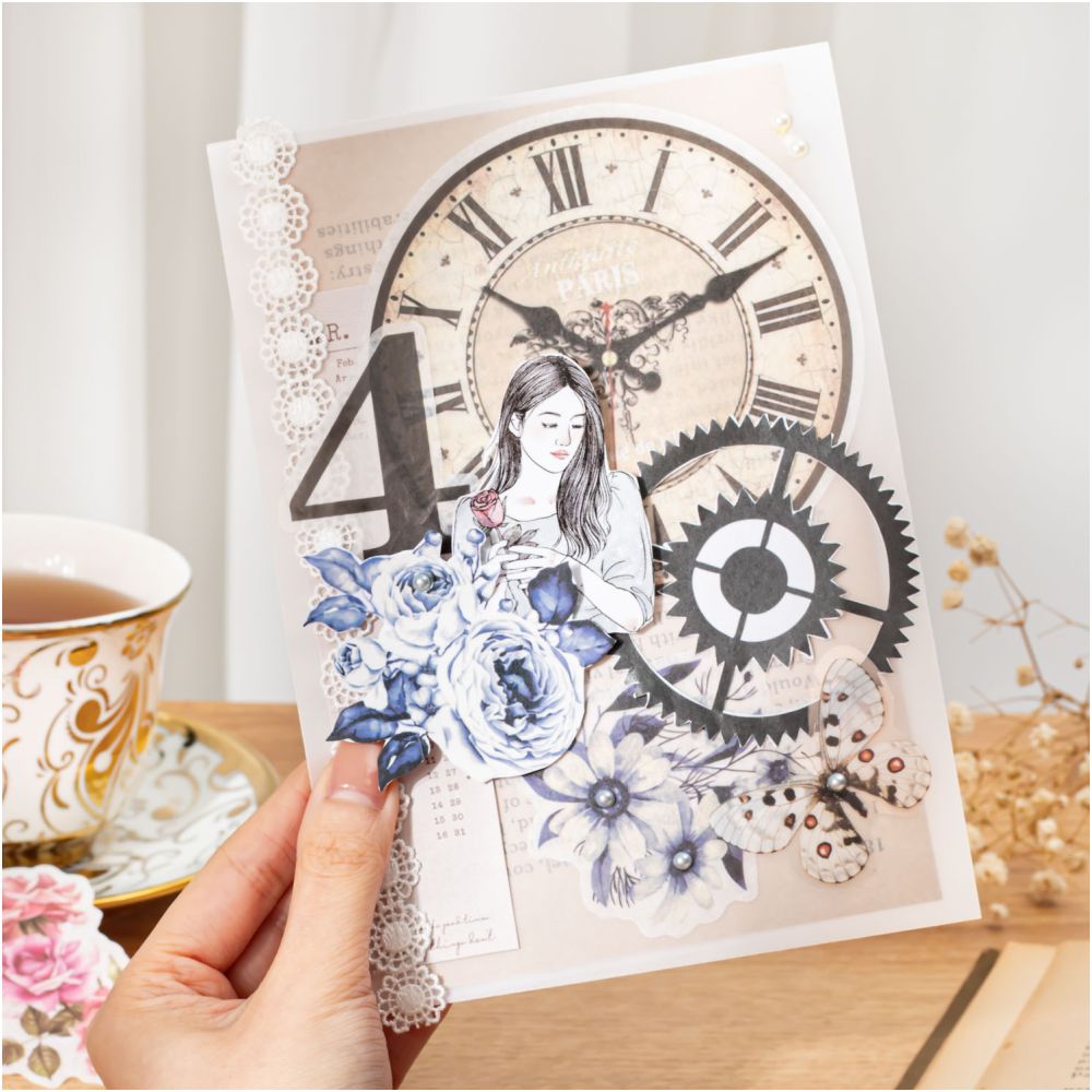 Wheel of Time Series Washi Stickers 40 Sheets 6 Designs - ViktaShop