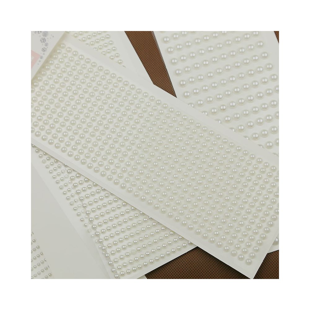 White pearl decoration stickers - ViktaShop