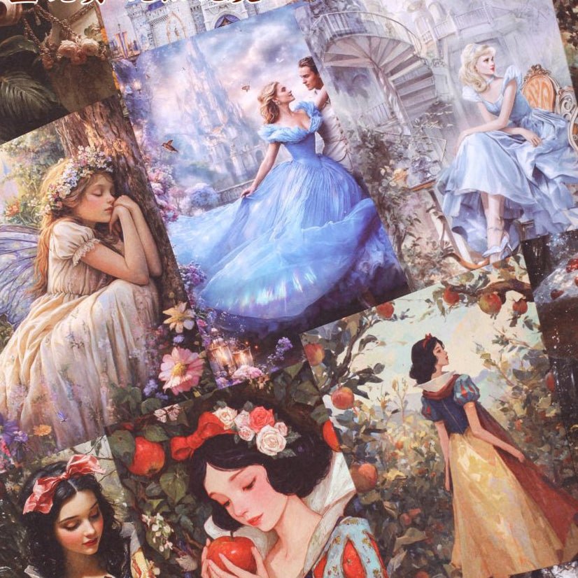 Wind and Fairy Tale Series Paper 32 Sheet 6 Designs - ViktaShop